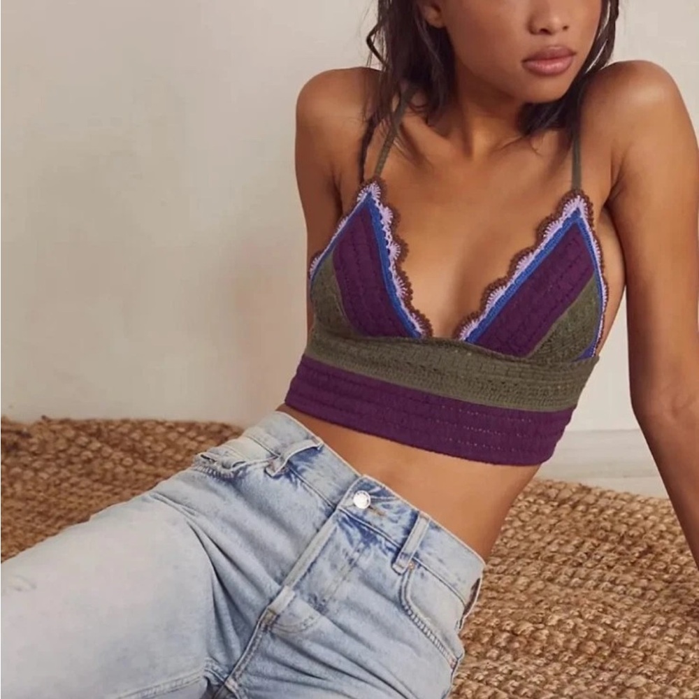 Free People Another Weekend Longline Bralette